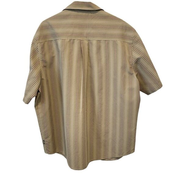 MEC Outdoor Woven Casual Button Down Short Sleeve Shirt Size XL Canvas feeling - Picture 4 of 14